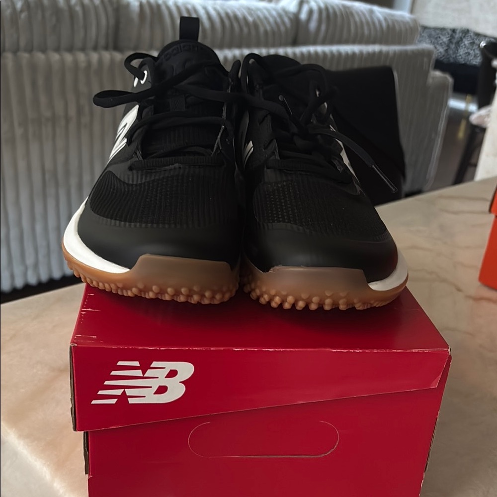 New Balance Black and Gum Athletic Shoes